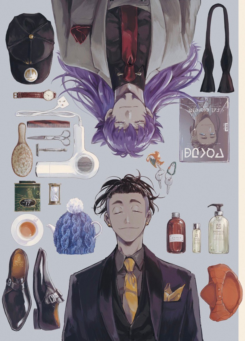 leon and raihan (pokemon and 1 more) drawn by fiz_breakfast