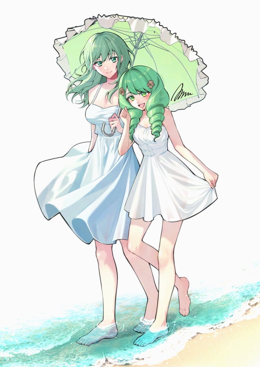 female byleth and flayn (fire emblem and 1 more) drawn by a_(asan_a_aa)