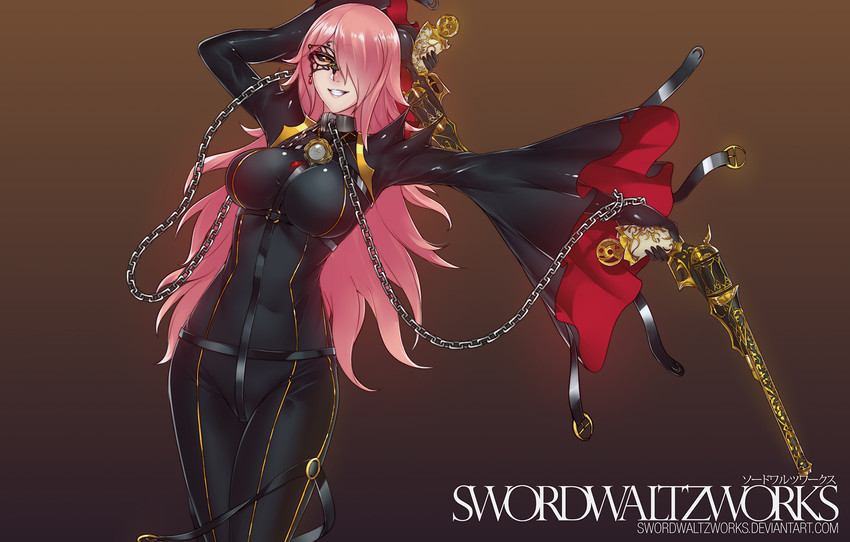 konoe a. mercury and rosa (blazblue and 1 more) drawn by swordwaltz