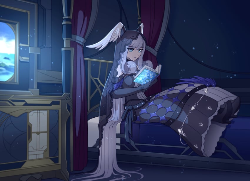 melia antiqua (xenoblade chronicles and 1 more) drawn by enni