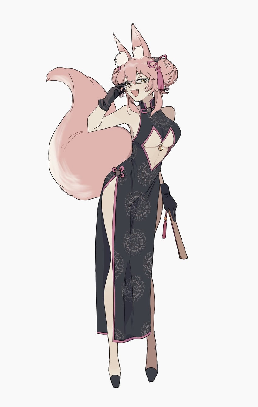 tamamo and koyanskaya (fate and 1 more) drawn by kaigan0211