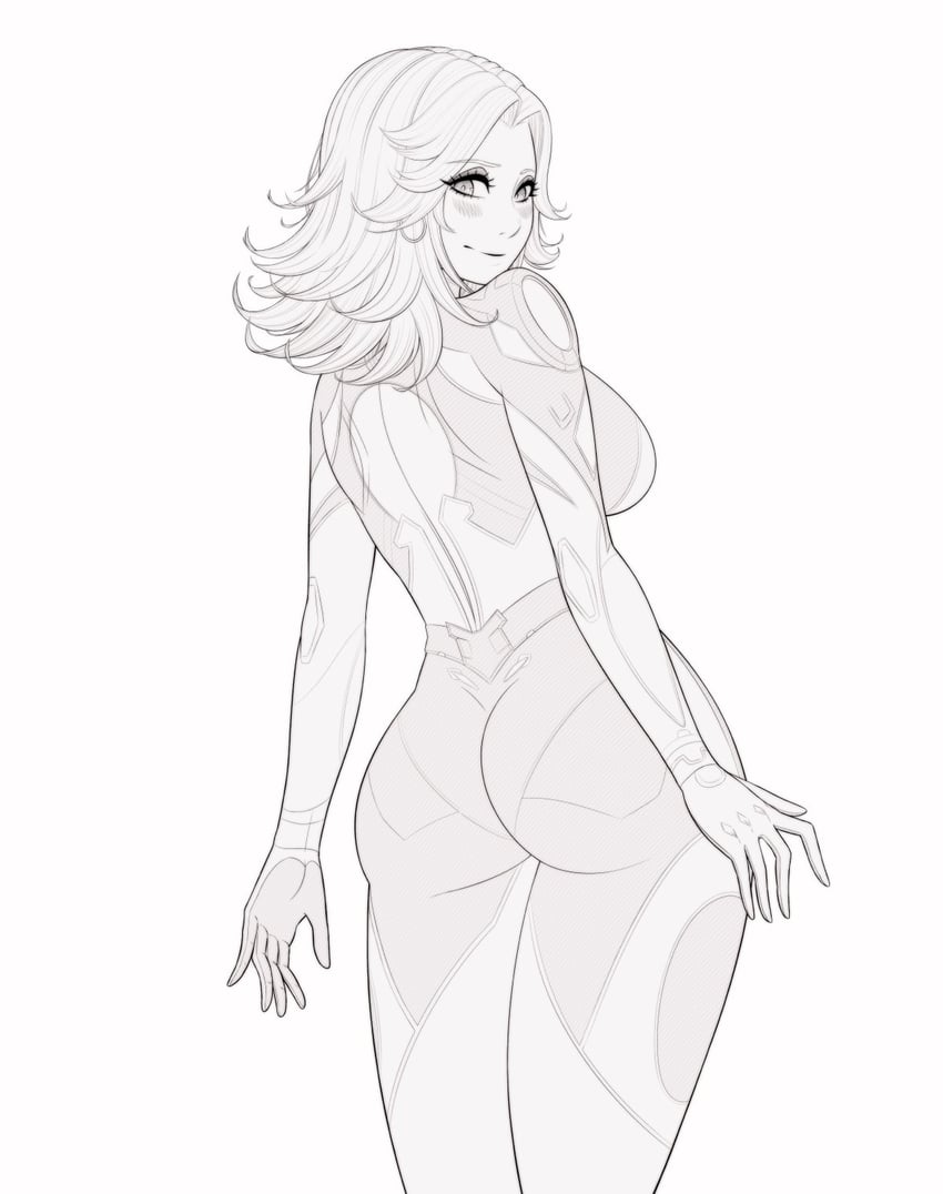 sue storm (marvel and 2 more) drawn by carrion_art