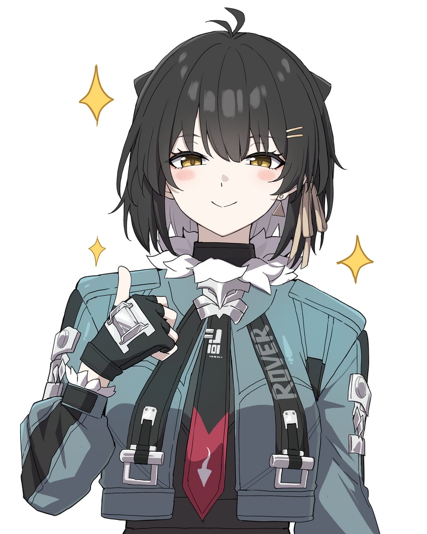 jane doe, rover, and female rover (zenless zone zero and 1 more) drawn by asiri_senpai