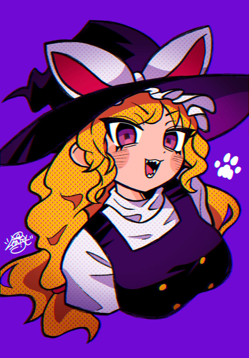kirisame marisa (touhou and 1 more) drawn by leaf_st