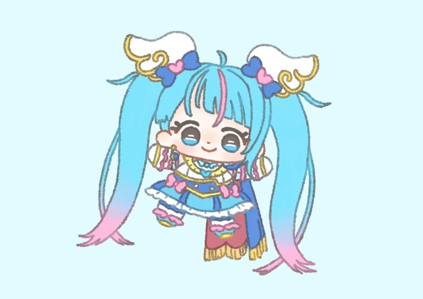sora harewataru and cure sky (precure and 1 more) drawn by ichigo_usuhana