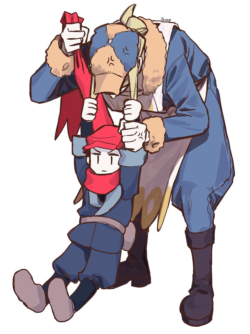 volo and rei (pokemon and 1 more) drawn by yc157_ar