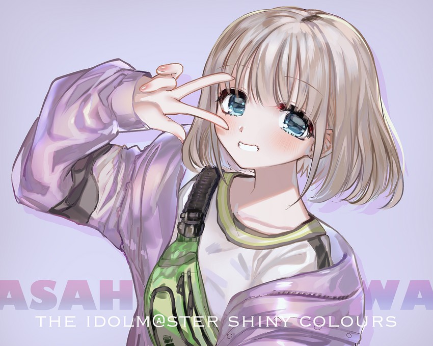 serizawa asahi (idolmaster and 1 more) drawn by unxi