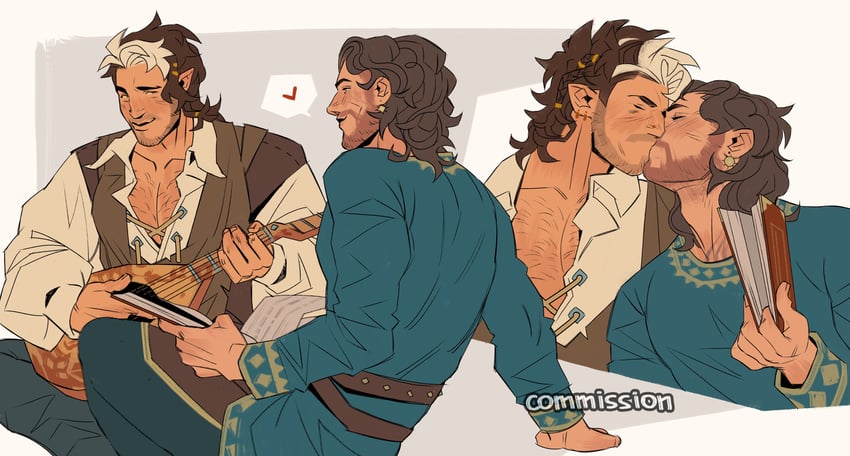 tav and gale (original and 3 more) drawn by ratohnhakekenwa