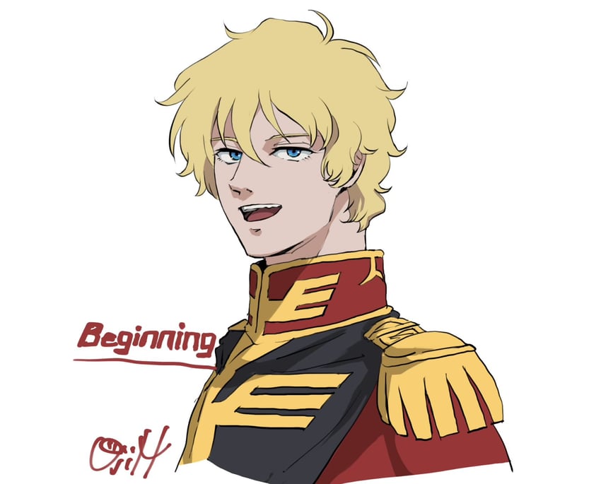 char aznable (gundam and 1 more) drawn by kiku_mt