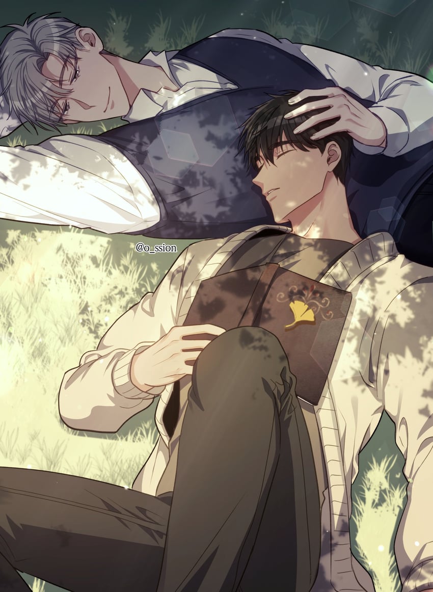jeong taeui and ilay riegrow (passion) drawn by o_ssion