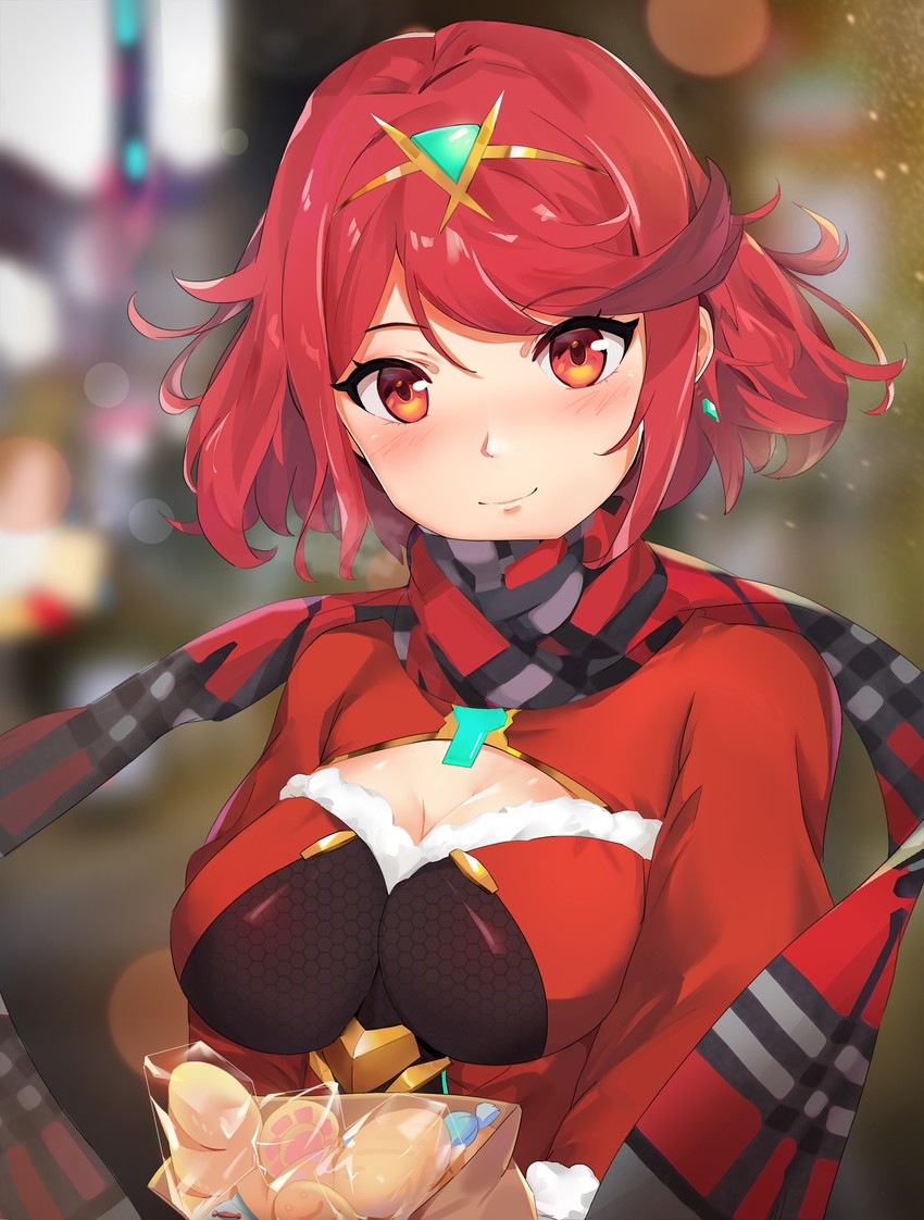 pyra (xenoblade chronicles and 1 more) drawn by kiiro_kimi