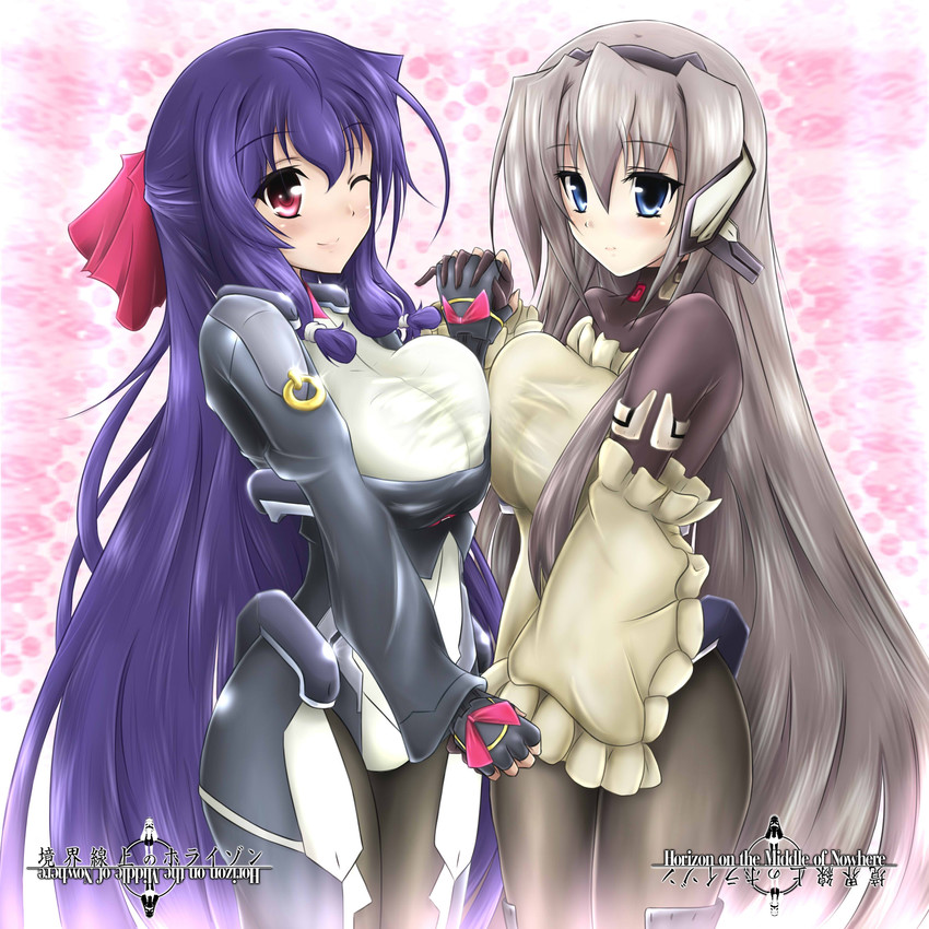 asama tomo and horizon ariadust (kyoukaisenjou no horizon) drawn by anakin_sky_(utcc)