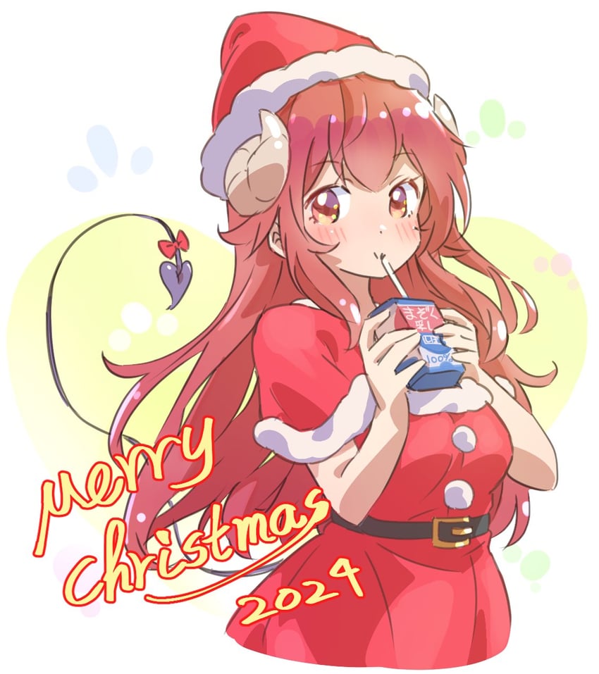yoshida yuuko (machikado mazoku) drawn by icorasama