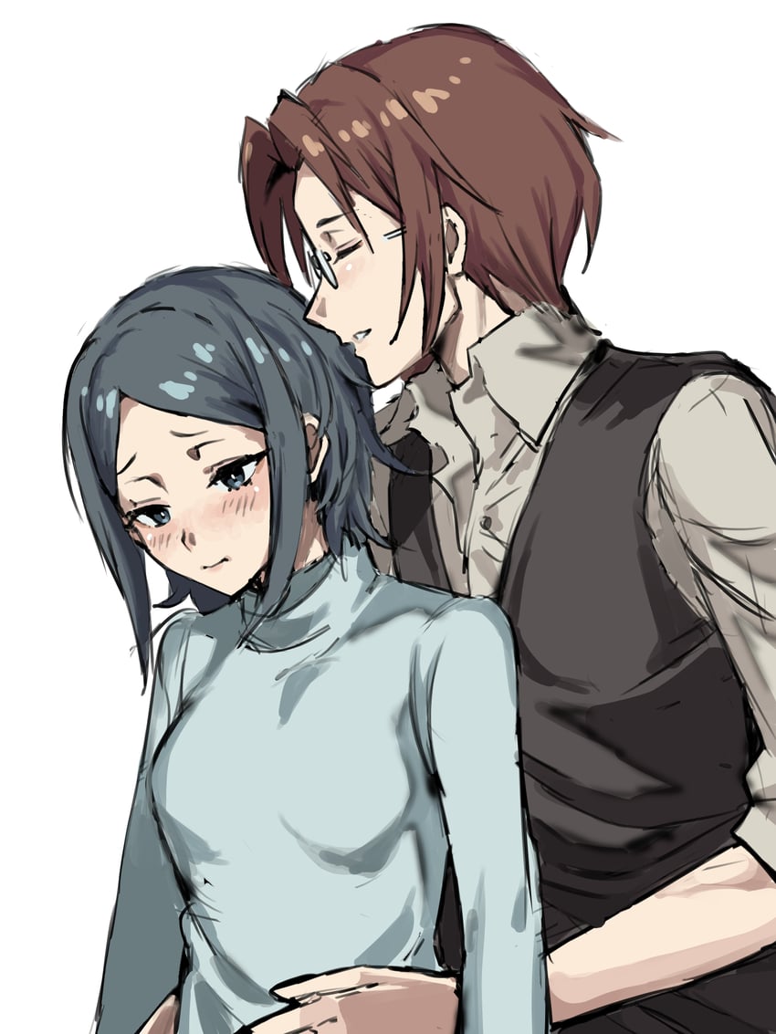noire and laurent (fire emblem and 1 more) drawn by tsujii_luki