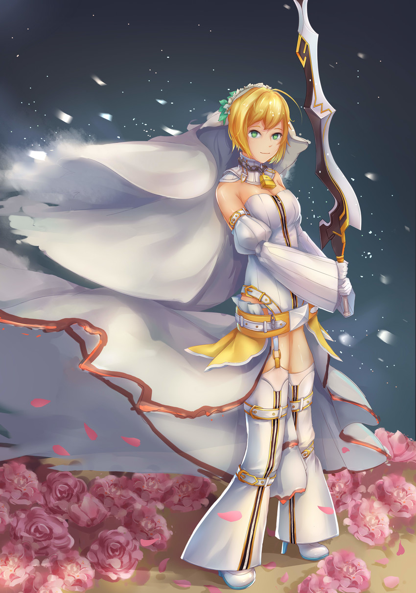 nero claudius (fate and 1 more) drawn by rookie55678