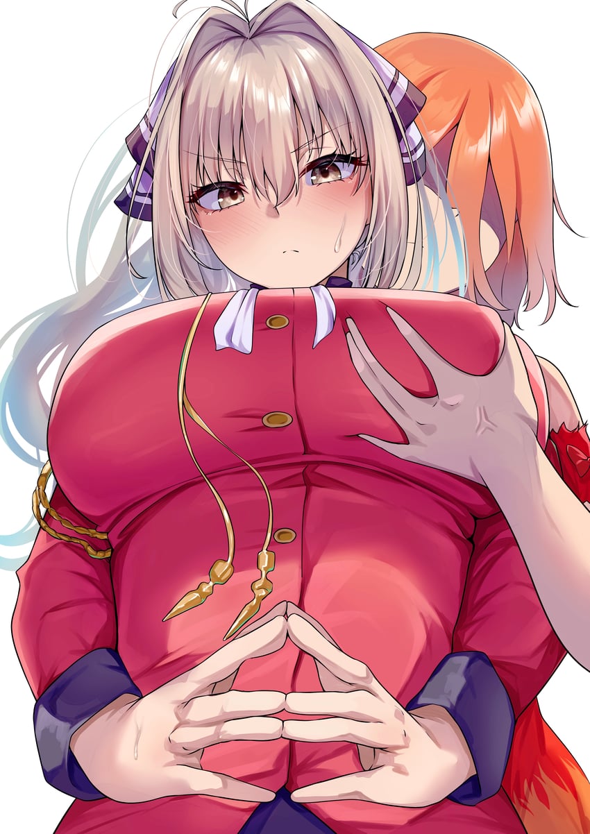 sento isuzu and salama (amagi brilliant park) drawn by mirufi_(milfiiiiyu)
