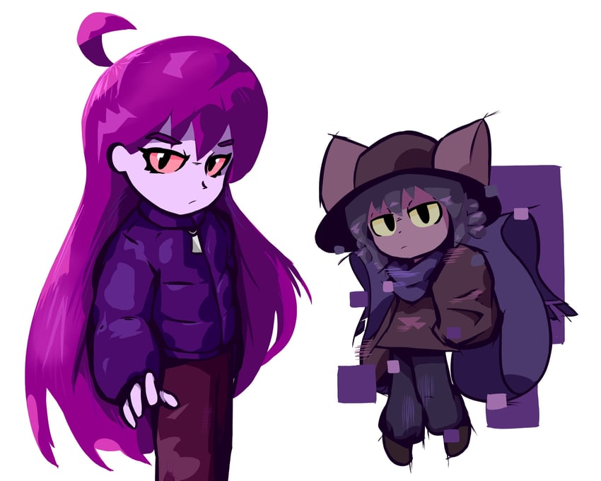 badeline and the world machine (oneshot and 1 more) drawn by mouthwash_inc