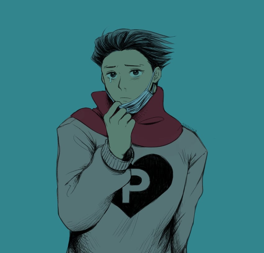 phoenix wright (ace attorney and 1 more) drawn by pastecola
