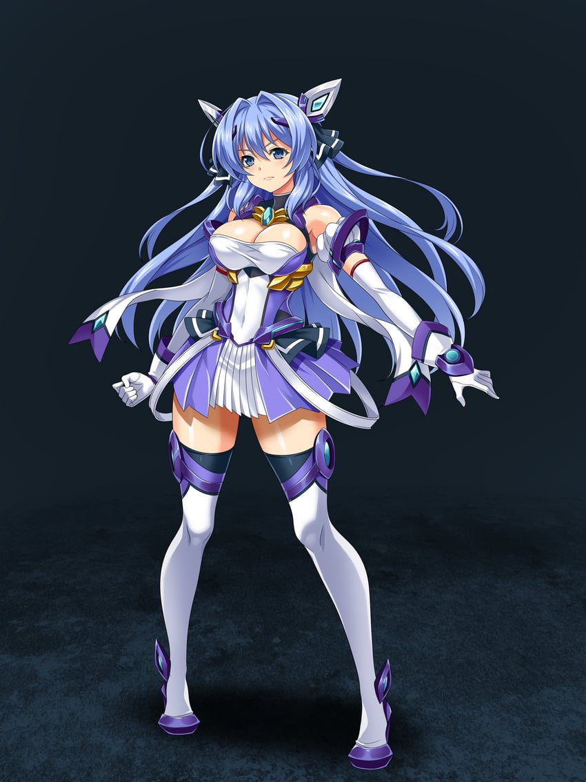 katsuragi marina and exs-tia (kouyoku senki exs-tia and 1 more) drawn by sirano
