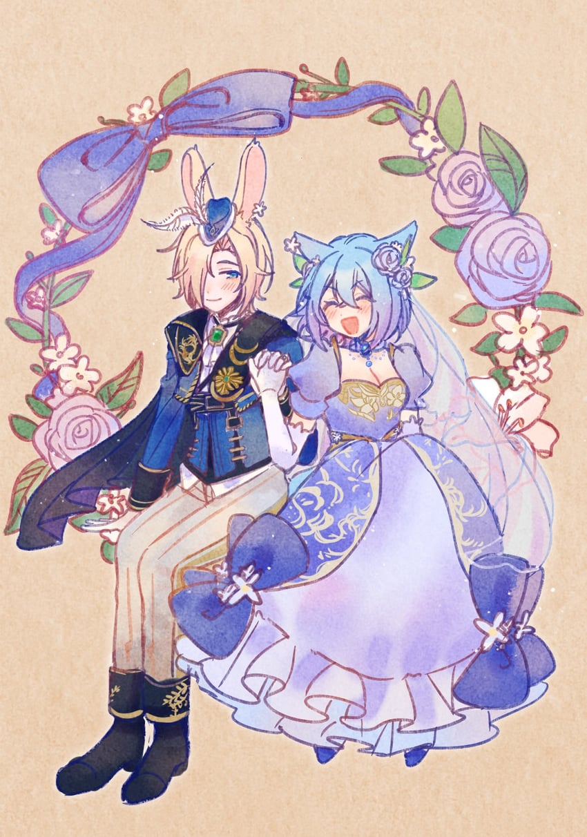 claire elford and noel levine (witch's heart) drawn by star_handsanit