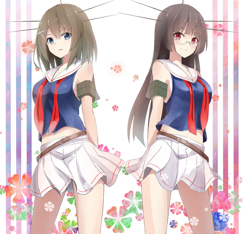 maya and choukai (kantai collection) drawn by a.a_(aa772)