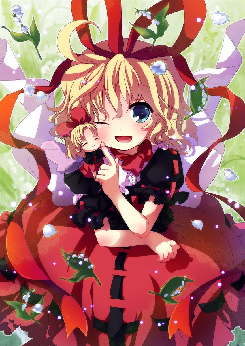 medicine melancholy and su-san (touhou) drawn by amo_(shibu3)