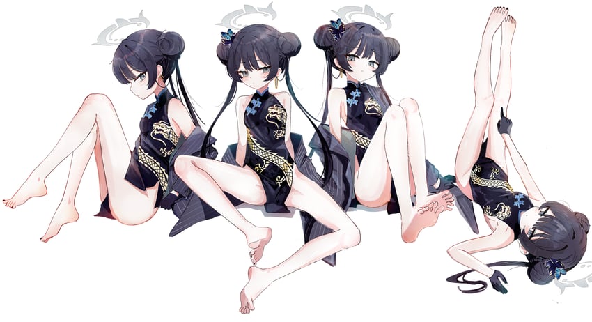 kisaki (blue archive) drawn by aiu_.