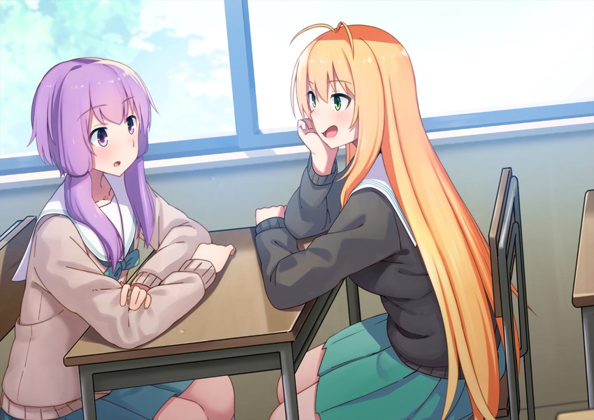 yuzuki yukari and tsurumaki maki (vocaloid and 1 more) drawn by dacchi