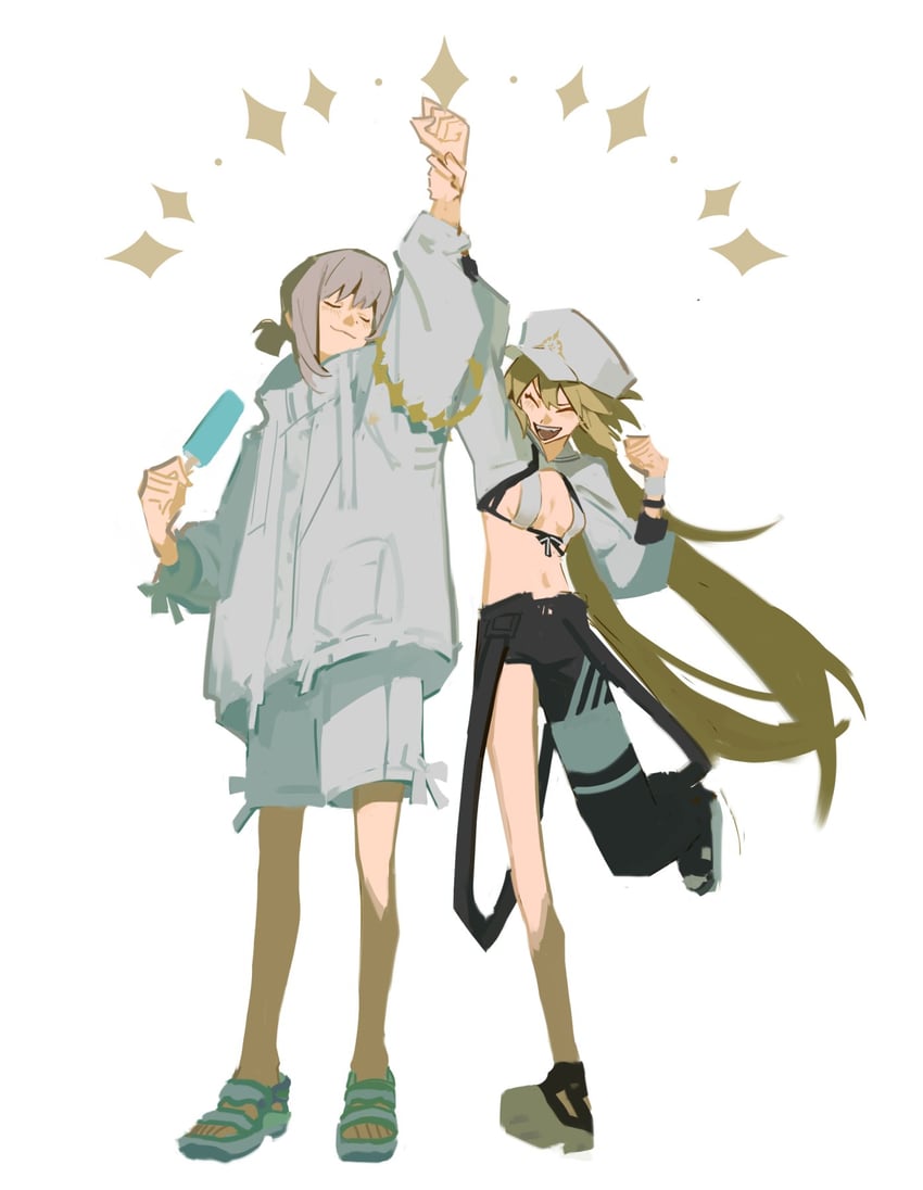 artoria pendragon, artoria caster, and oberon (fate and 1 more) drawn by denoia