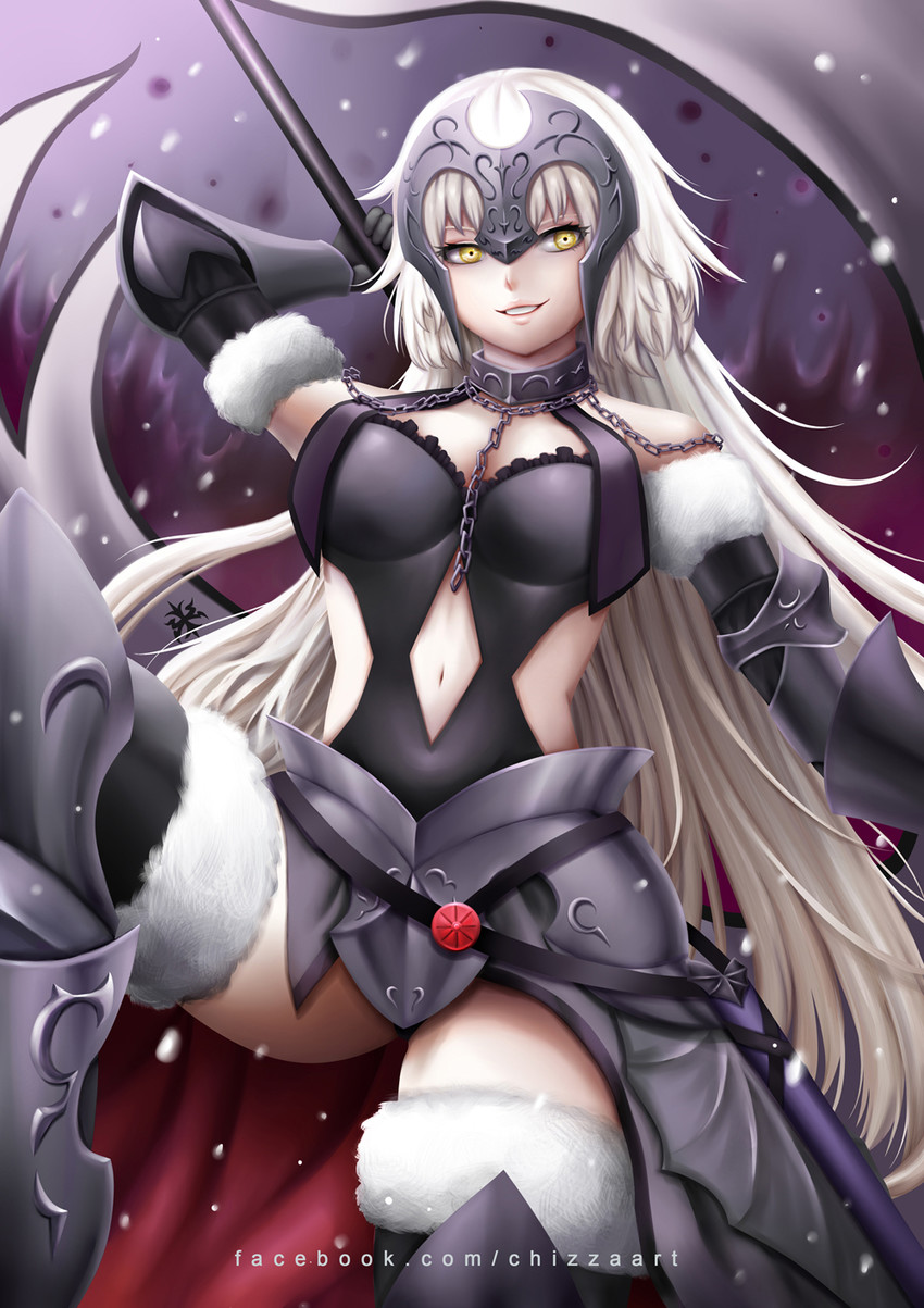 jeanne d'arc alter (fate and 1 more) drawn by chizza