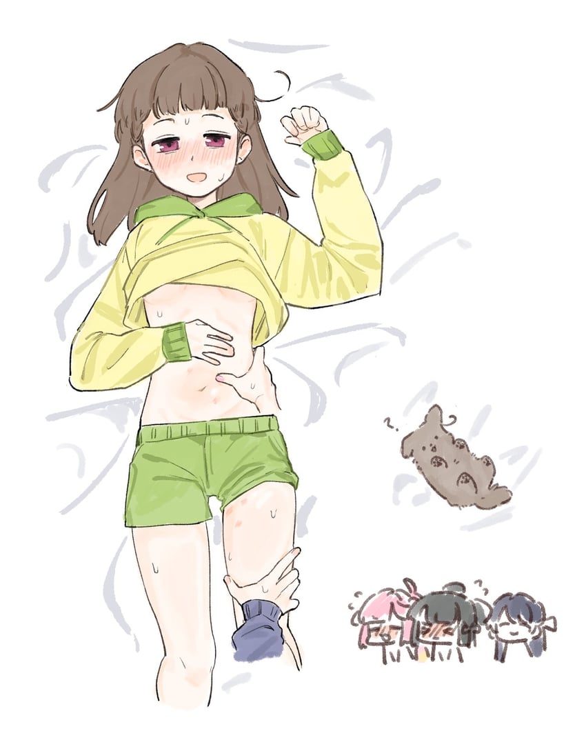 murano sayaka, momose ginko, anyoji hime, and kachimachi kosuzu (love live! and 1 more) drawn by basil_(wgh0anzdple3asf)