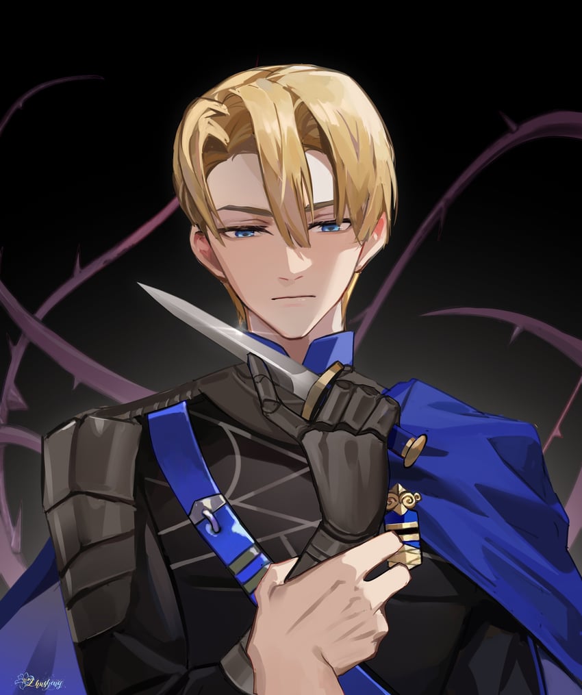 dimitri alexandre blaiddyd (fire emblem and 1 more) drawn by tzzis
