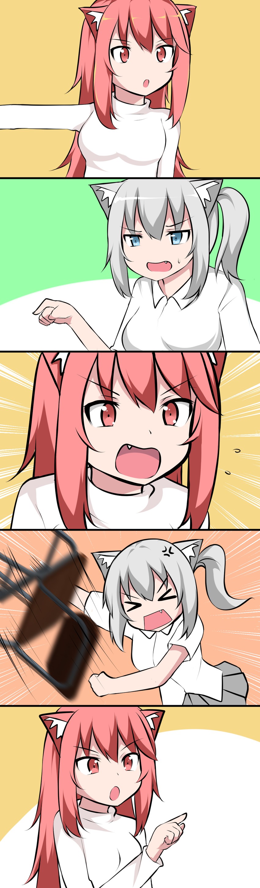puni and mashiro (original and 2 more) drawn by catstudioinc_(punepuni)