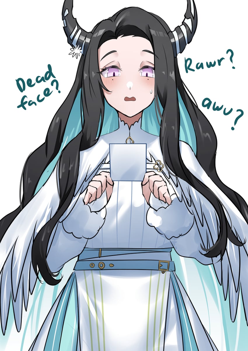 malpha ravencroft (hololive and 1 more) drawn by rebelium