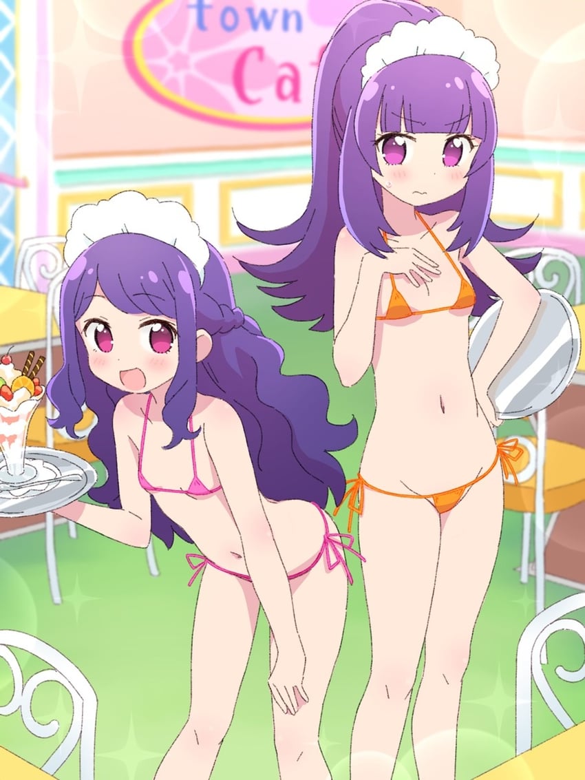 hanazono shuka and hanazono mia (pretty series and 2 more) drawn by ikzw