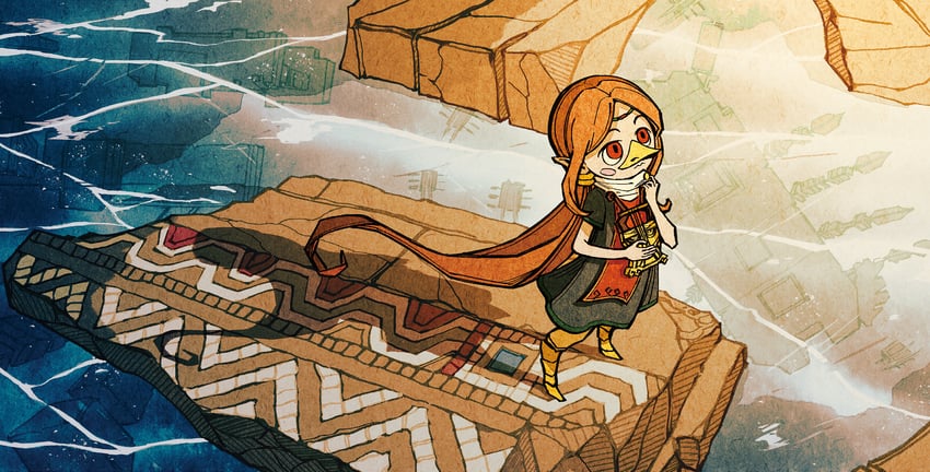 medli (the legend of zelda and 1 more) drawn by pearjarrr
