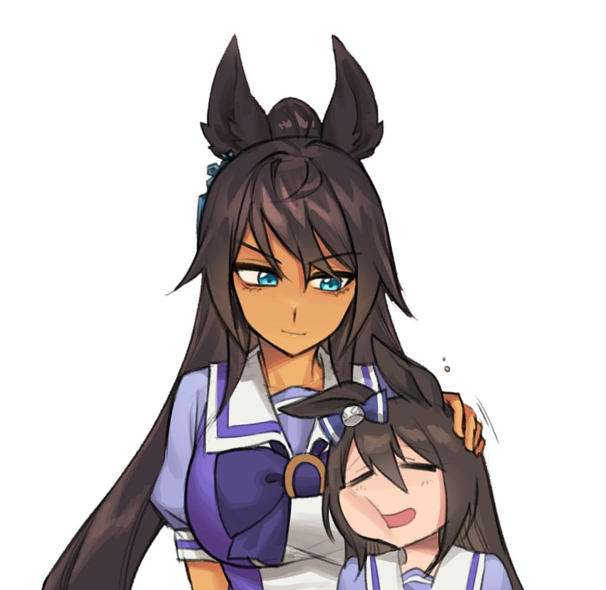 symboli kris s and deep impact (umamusume) drawn by fukuro_(maruaru00)