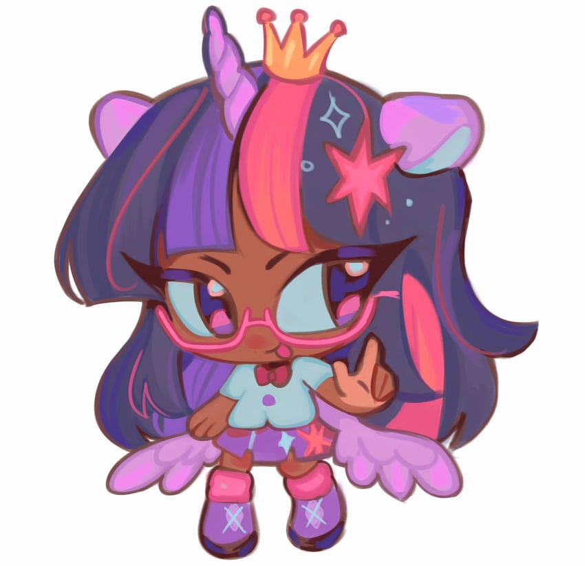 twilight sparkle (my little pony and 2 more) drawn by blandboyx