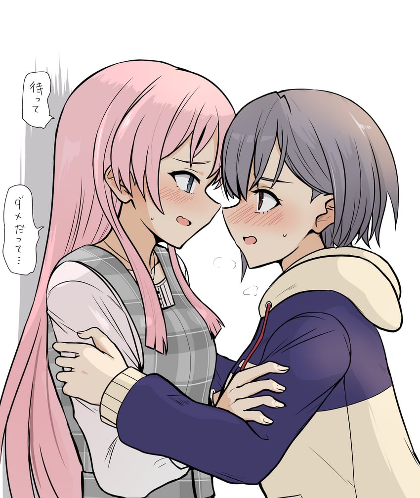 chihaya anon and takamatsu tomori (bang dream! and 1 more) drawn by asyura_kumo
