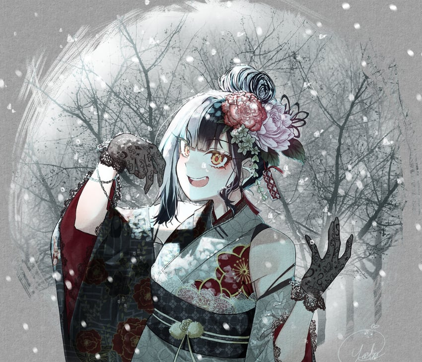 shiori novella (hololive and 1 more) drawn by yoko_yukine04