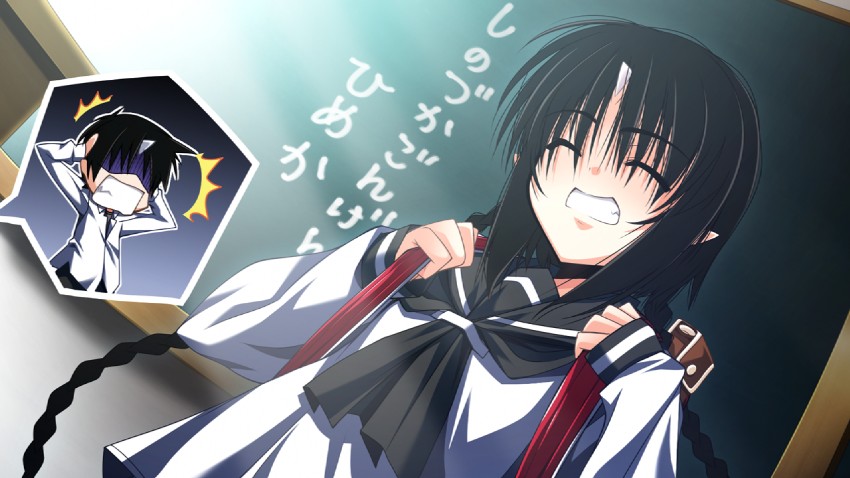 himeka and mimasaka akito (oni uta) drawn by izumi_ico