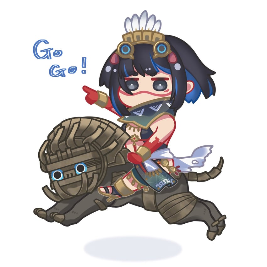 tenochtitlan and cenobia (fate and 2 more) drawn by akio_(akio1124)