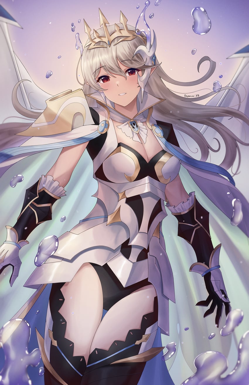 female corrin (fire emblem and 2 more) drawn by doiparuni