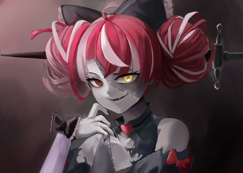 kureiji ollie (hololive and 1 more) drawn by dvdraw