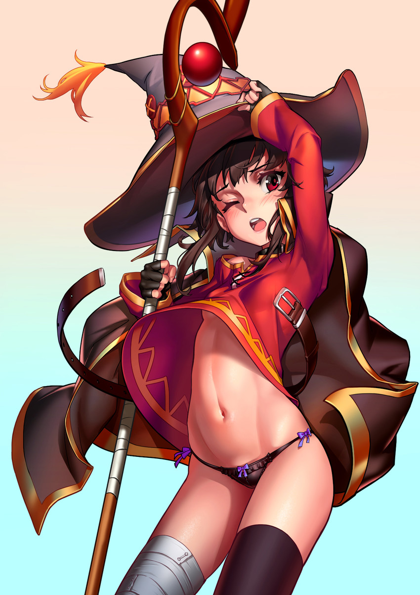 megumin (kono subarashii sekai ni shukufuku wo!) drawn by as109