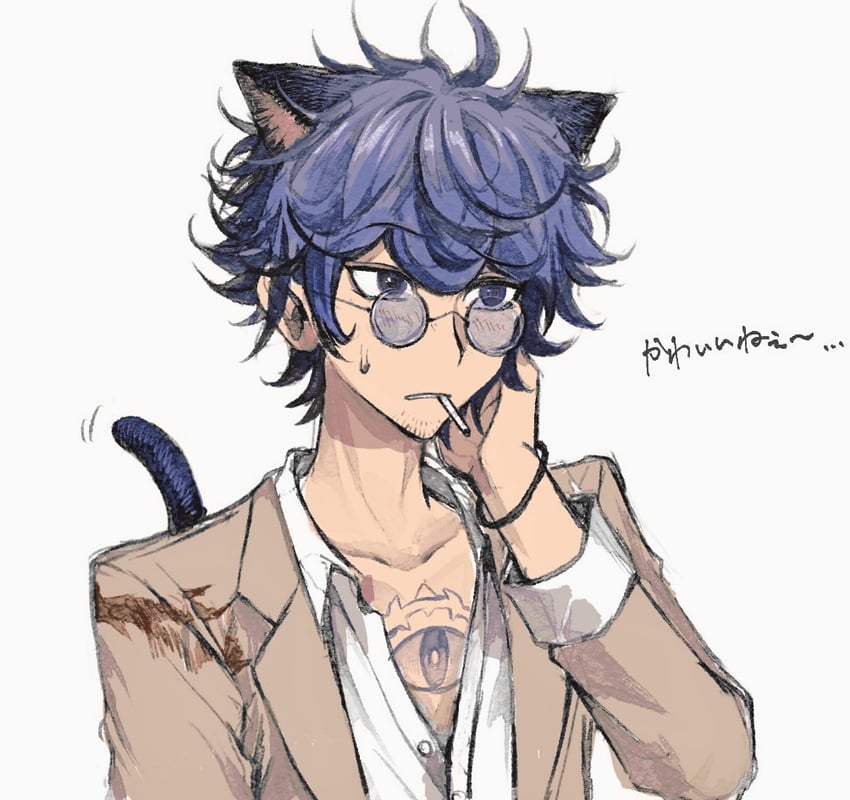 yakou furio (master detective archives: rain code) drawn by hashi_(84_rainco)