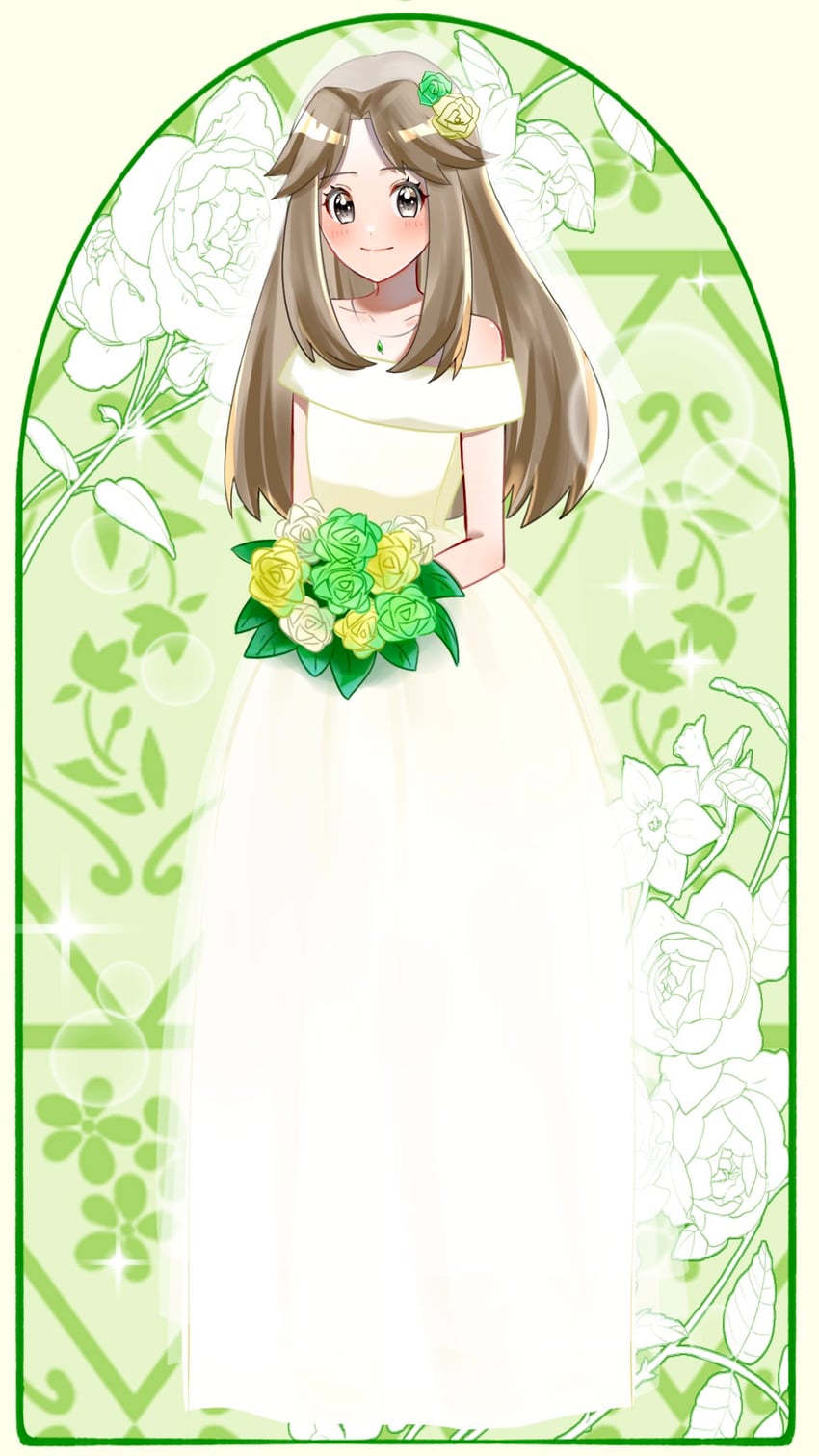 leaf (pokemon and 1 more) drawn by hirunegi_eego