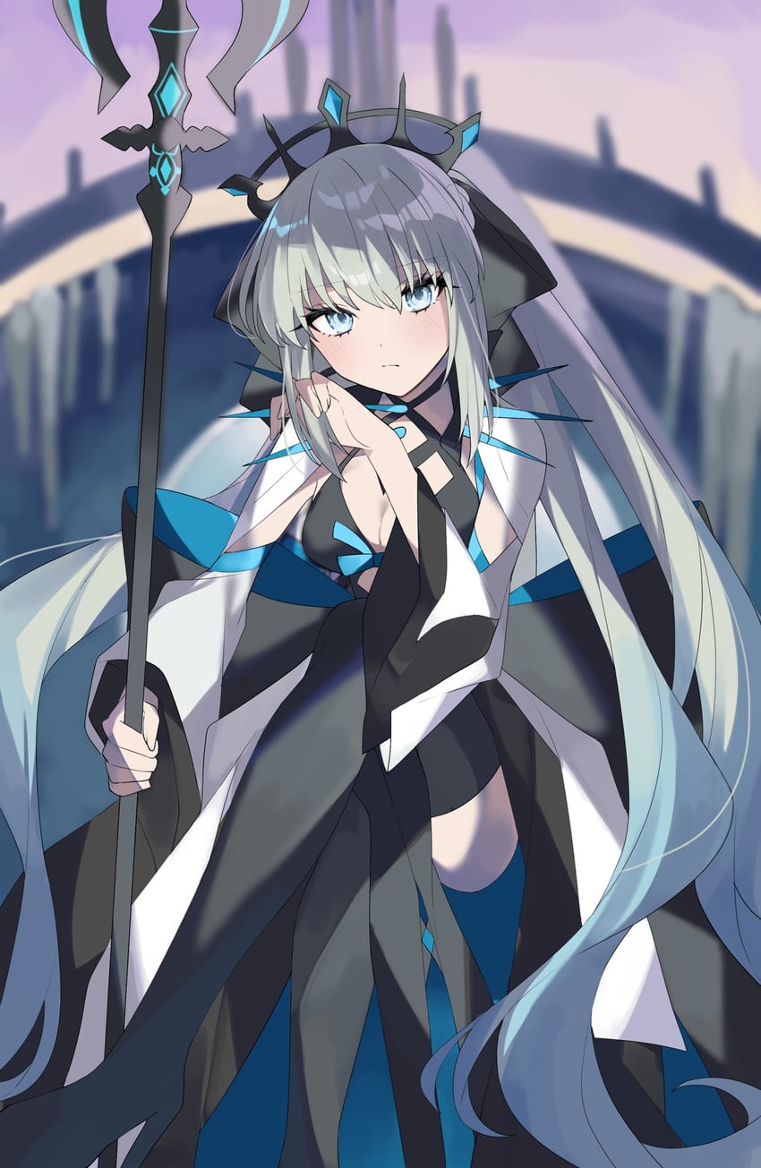 morgan le fay (fate and 1 more) drawn by ooo00_cha