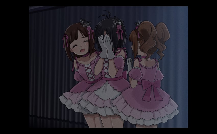 amami haruka, kikuchi makoto, and takatsuki yayoi (idolmaster) drawn by naruse_ill