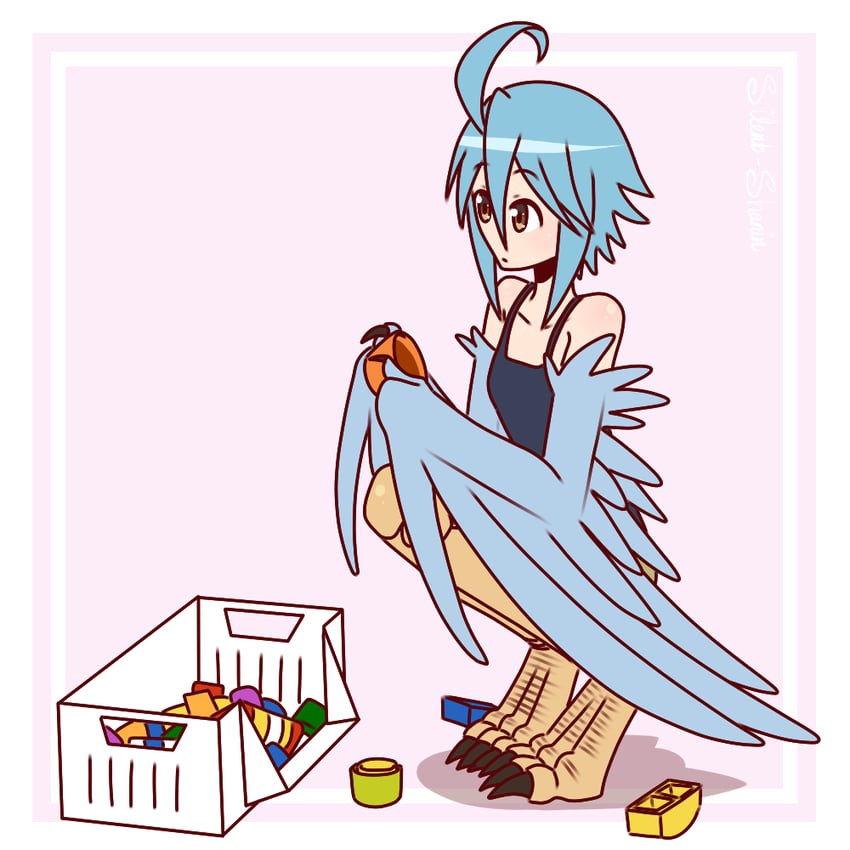 papi (monster musume no iru nichijou) drawn by silent-shanin